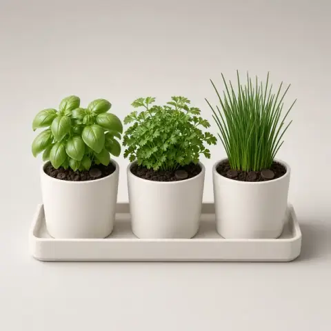 Seedstart Herb Kit, professional product photograph