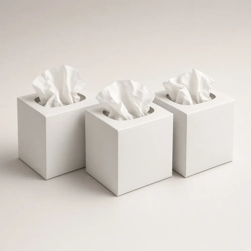 Tissuebox Soft Cube, professional product photograph