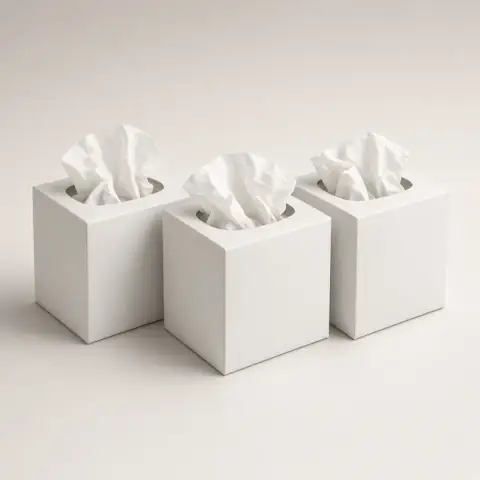 Tissuebox Soft Cube, professional product photograph
