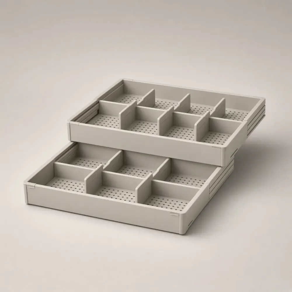Drawergrid Organizer Set, professional product photograph