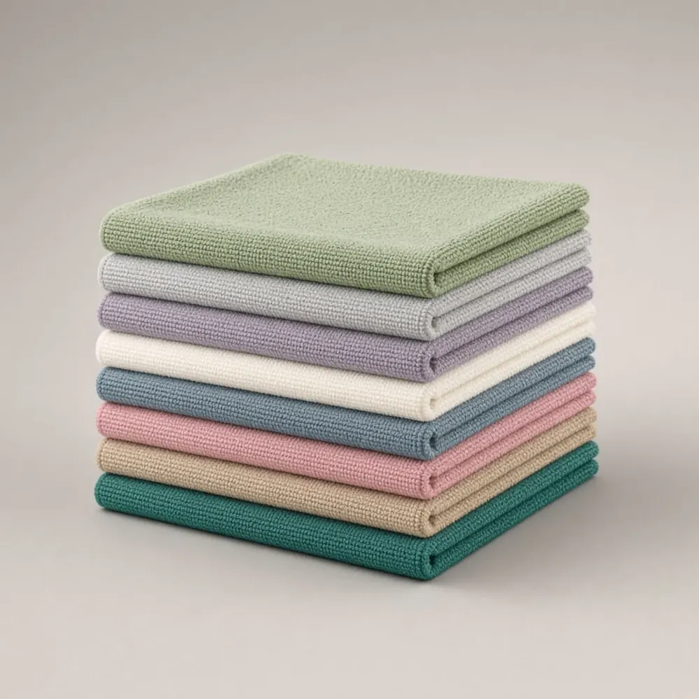 Mosscloth Microfiber Cloths, professional product photograph