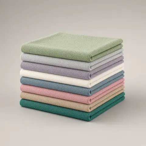 Mosscloth Microfiber Cloths, professional product photograph