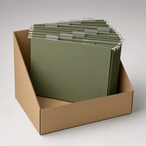 Filecrest Hanging Folders, professional product photograph
