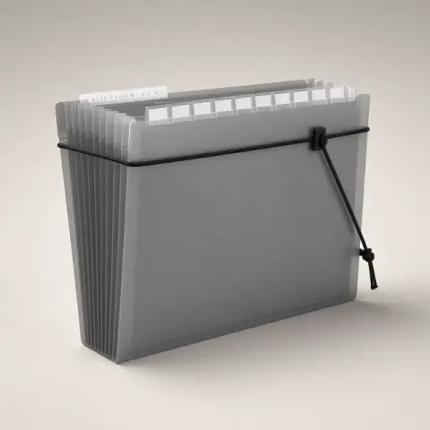 Folderrail Expanding File, professional product photograph