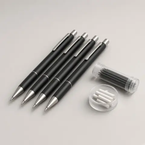 Graphline Mechanical Pencils, professional product photograph
